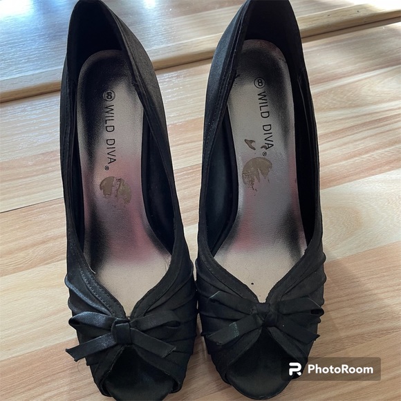 Steve Madden shoes size 8 black heels - Picture 1 of 3